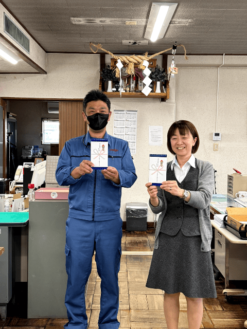 永年勤続30年　記念品贈呈式をおこないました🎉