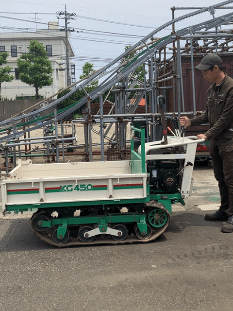 お客様の運搬車　修理完了！キャブレター交換で快調です😊